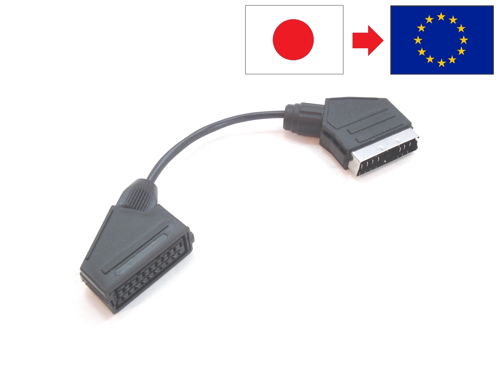 Jp21 → euro scart vente Adaptateurs convertisseurs ligne