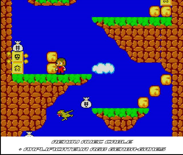 Alex Kidd - RGB Avec Ampli