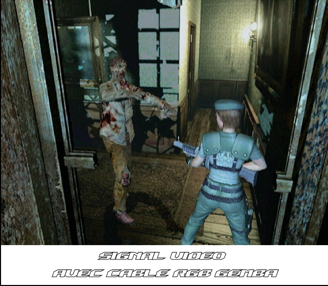 Composite vs RGB - Resident Evil - RGB Gemba