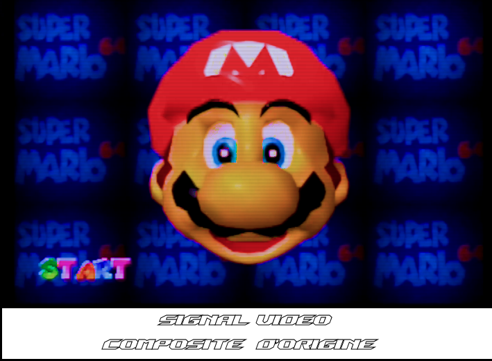 Mario 64 - Composite AV