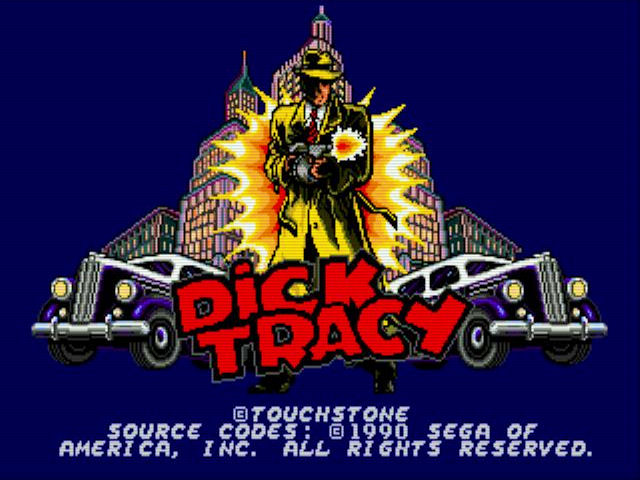 Megadrive - Dick Tracy Img 01