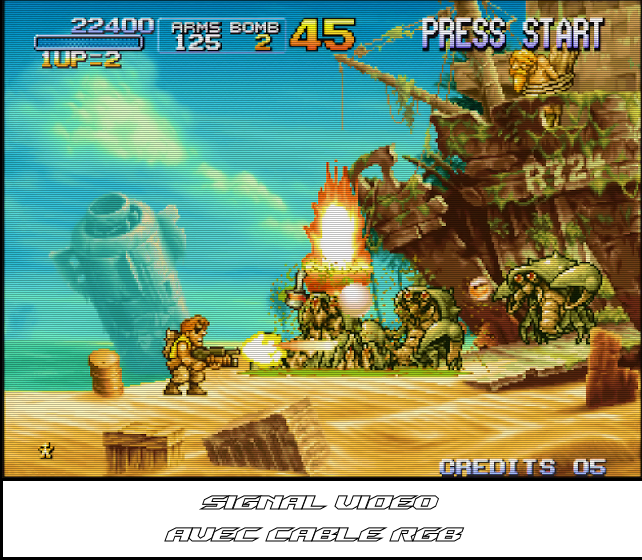 Metal Slug 3 - 02 RGB + Texte