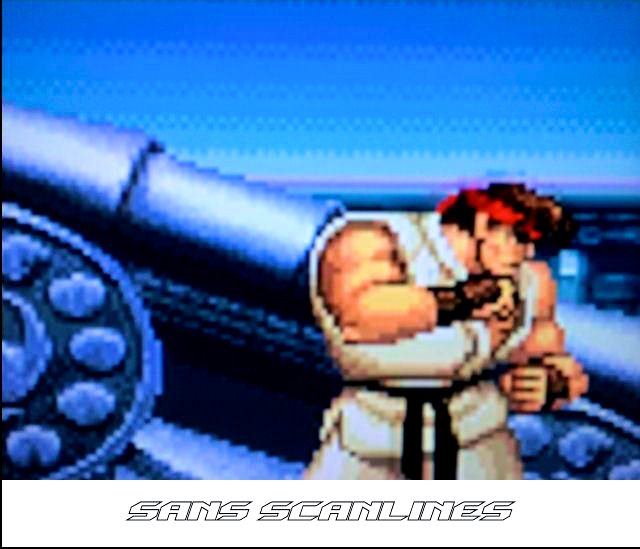 Scanlines SF II OFF