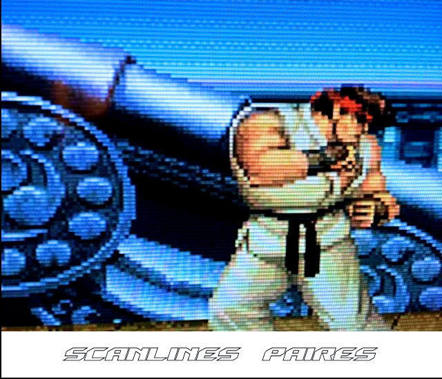 Scanlines SF II Paires