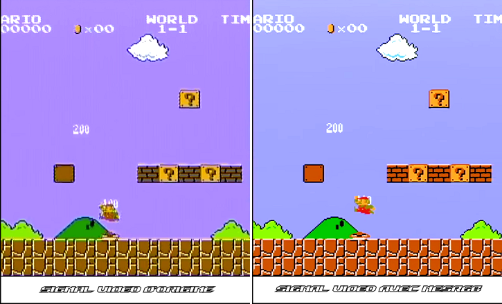 Signal Video D origine vs RGB 01 - Signal Video D origine